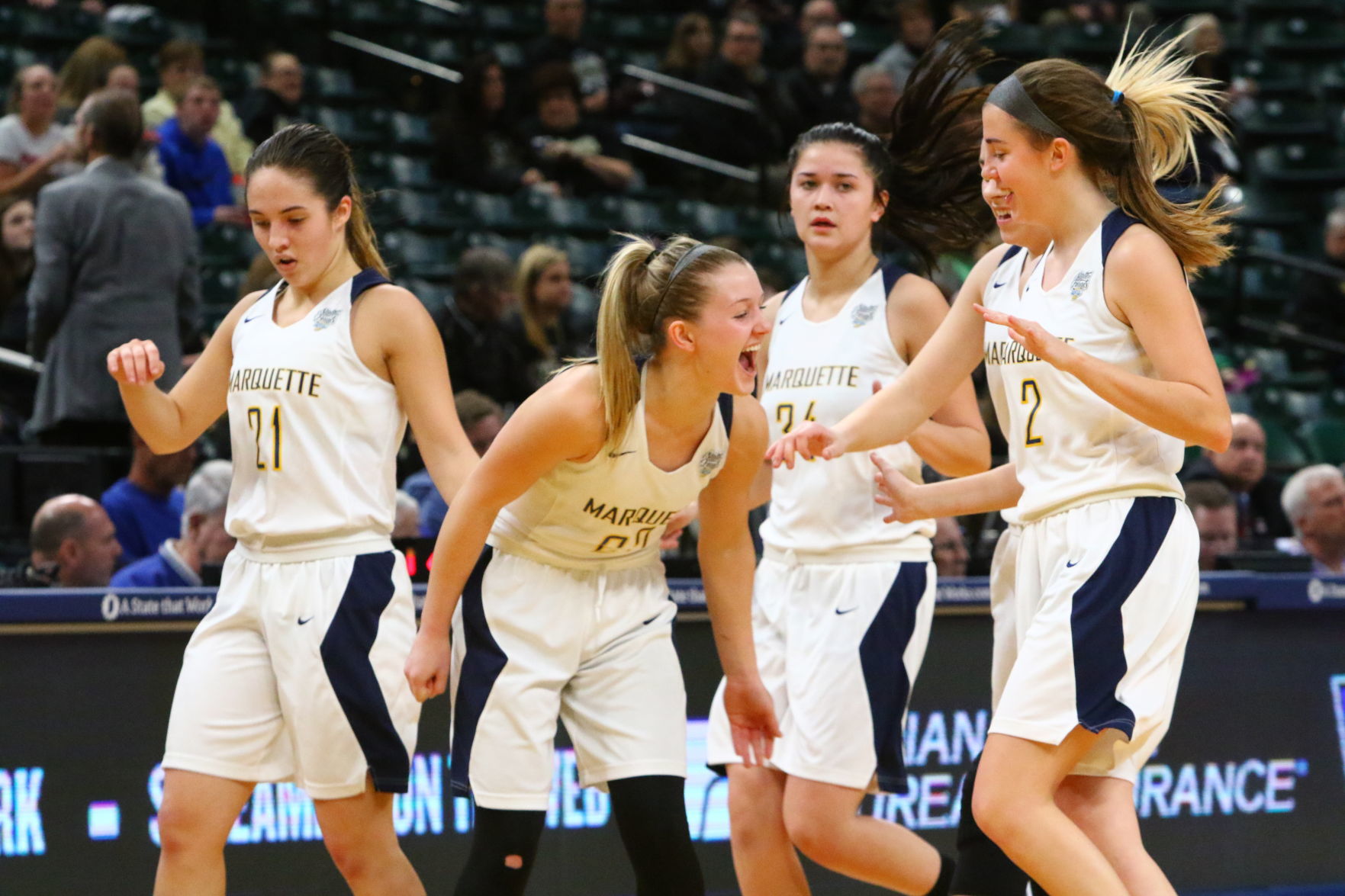 Girls Basketball State Finals: Marquette Catholic vs. Vincennes Rivet